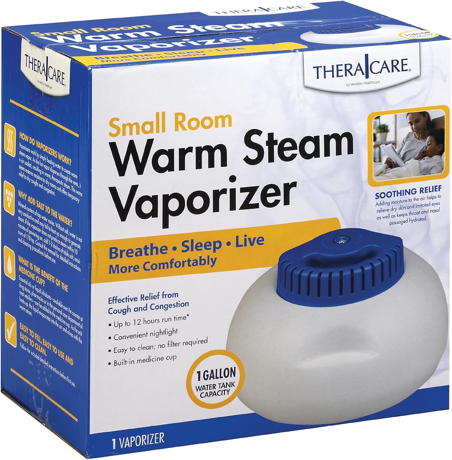 TheraCare Warm Steam Vaporizer Review